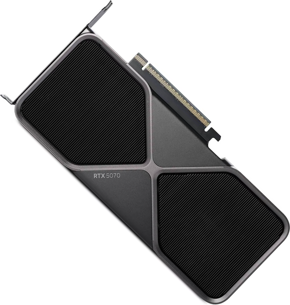 6-1 Nvidia GeForce RTX 5070 HDMI 3xDP 12GB - Image 1
